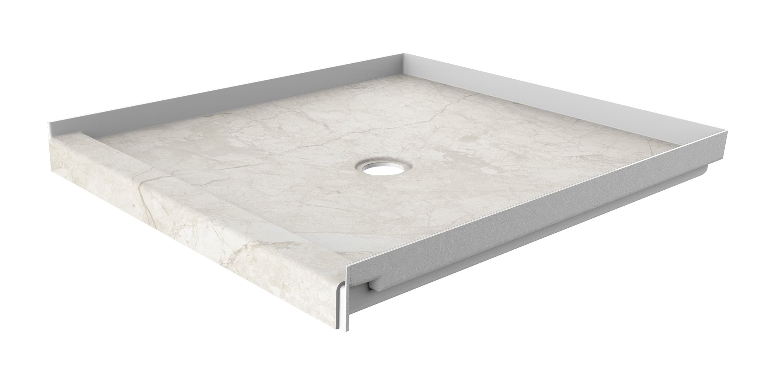 Botticino Cream 36x36 shower base