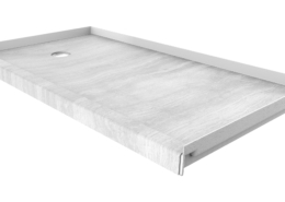 Silver Strata 60x32 shower base with left drain