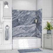 Bardiglio 3wall Tub 60x80in